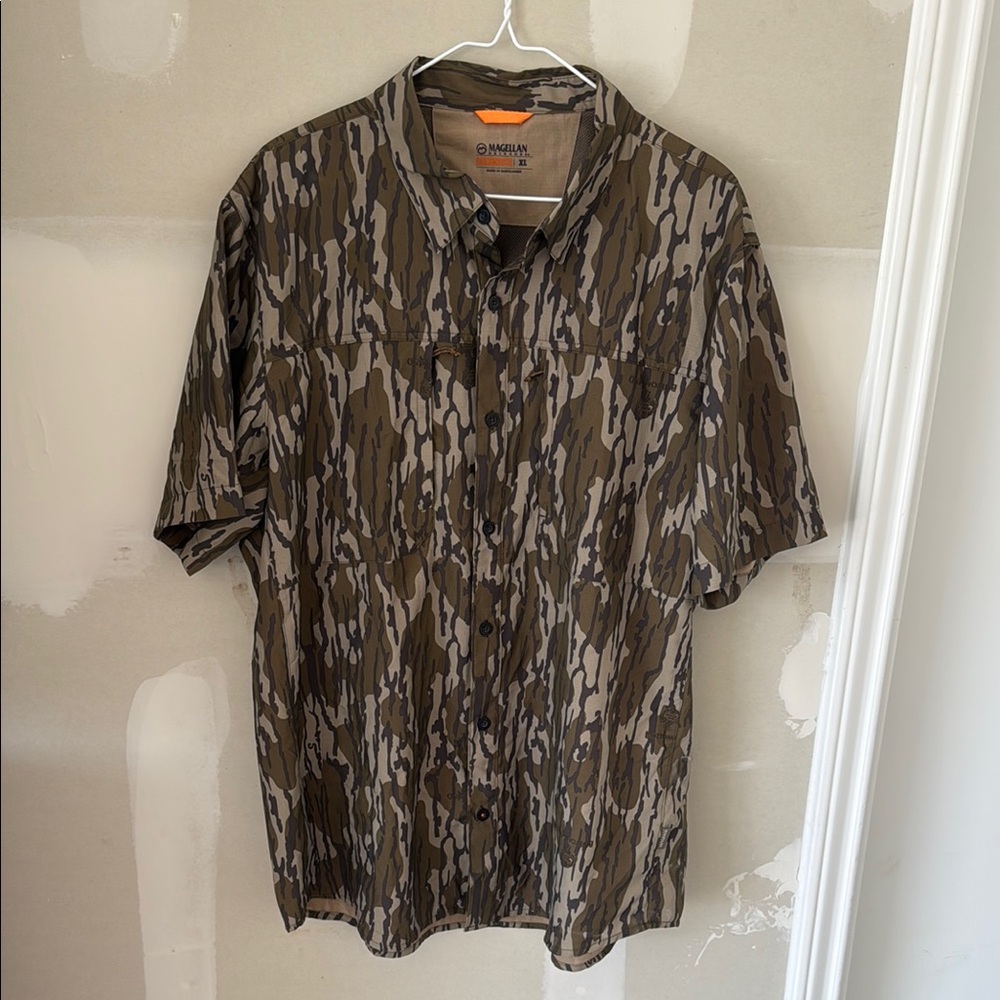 Magellan Outdoors Camo Button Down Shirt